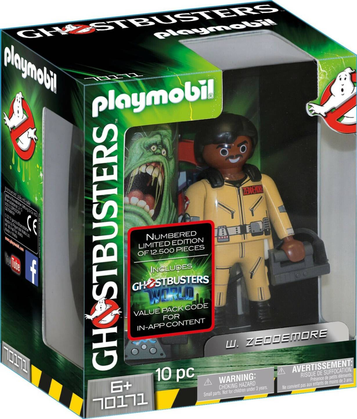 Playmobil Playmobil Ghostbusters - W. Zeddemore (70171)