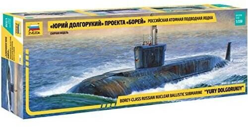 Modellbausätze Zvezda Nuclear Submarine "Yuri Dolgorukij" (89061)