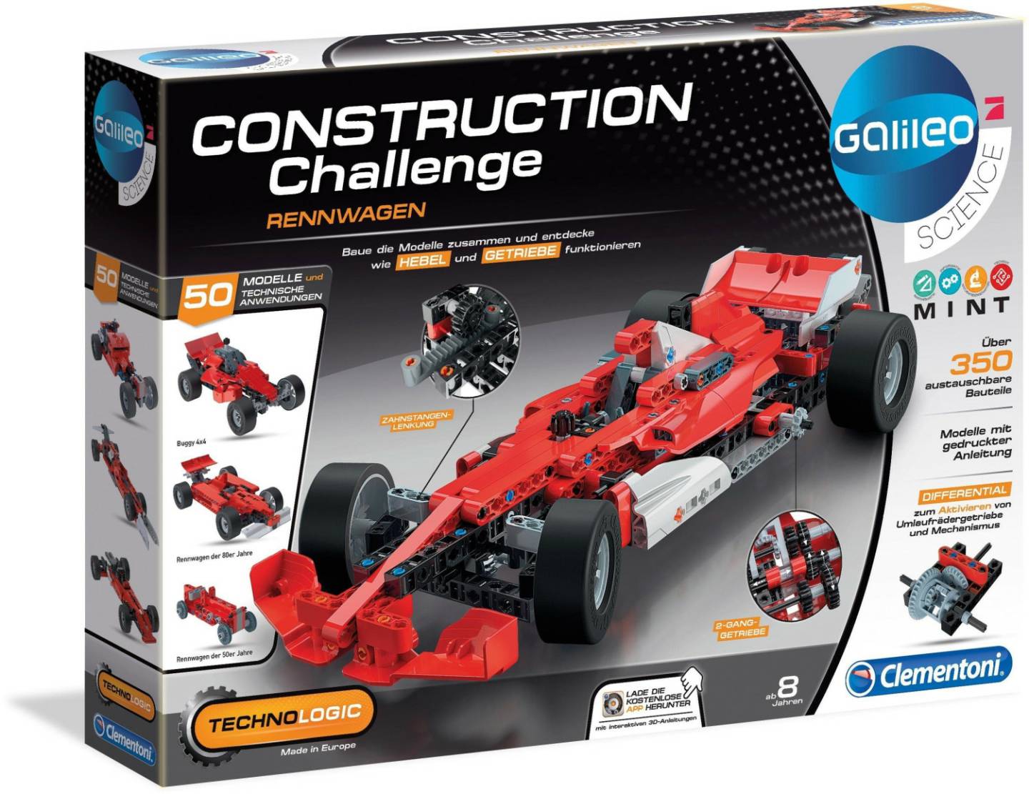 Clementoni Galileo Construction Challenge - Grand Prix Baukästen & Bausteine