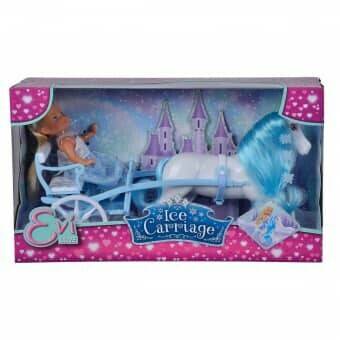 Simba Evi Love - Ice Carriage - Puppe mit Pferdekutsche (105733502) Puppen