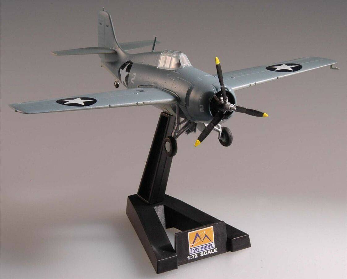 Modellbausätze Easy Model F4F-4 Wildcat VMF-223 USMC 1942 (37248)