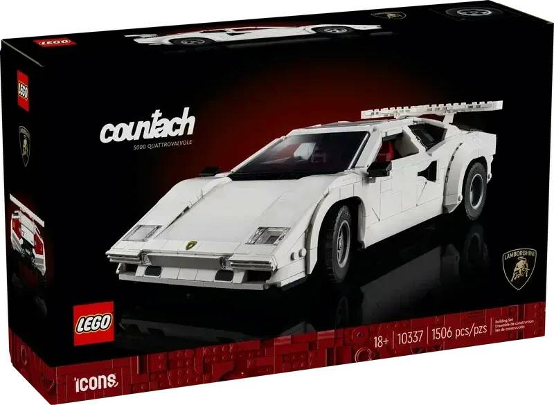 LEGO Icons - Lamborghini Countach 5000 Quattrovalvole (10337) LEGO