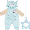 Puppen Zapf Creation Baby Annabell Puppenkleidung Kuschelanzug Eule 43 cm (706725)