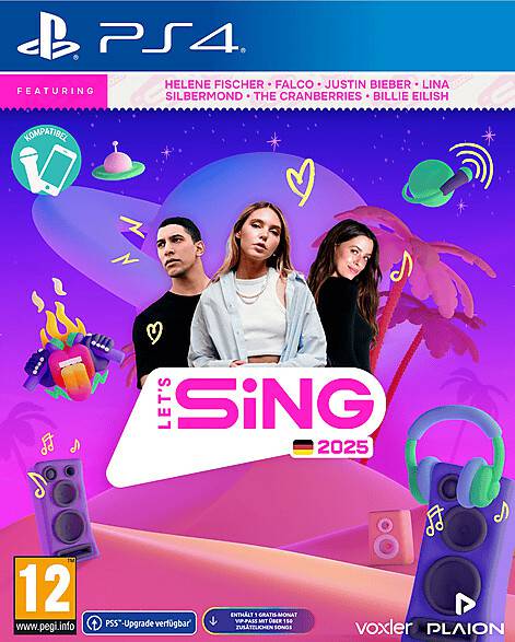 Let's Sing 2025 mit deutschen HitsPS4 PS4 Spiele