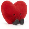 Jellycat Amuseable Red Heart 17cm Kuscheltiere