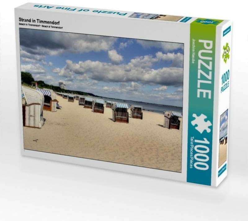 Puzzles Calvendo Strand in Timmendorf 1000 Teile [4056502233428]