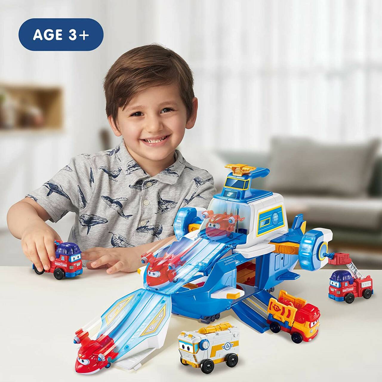 Hasbro Super Wings Air Moving Base Spielzeug-Fahrzeuge