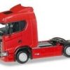 Modellfahrzeuge Herpa Herpa Scania CS 20 Niederdach Zugmaschine, rot (310185)