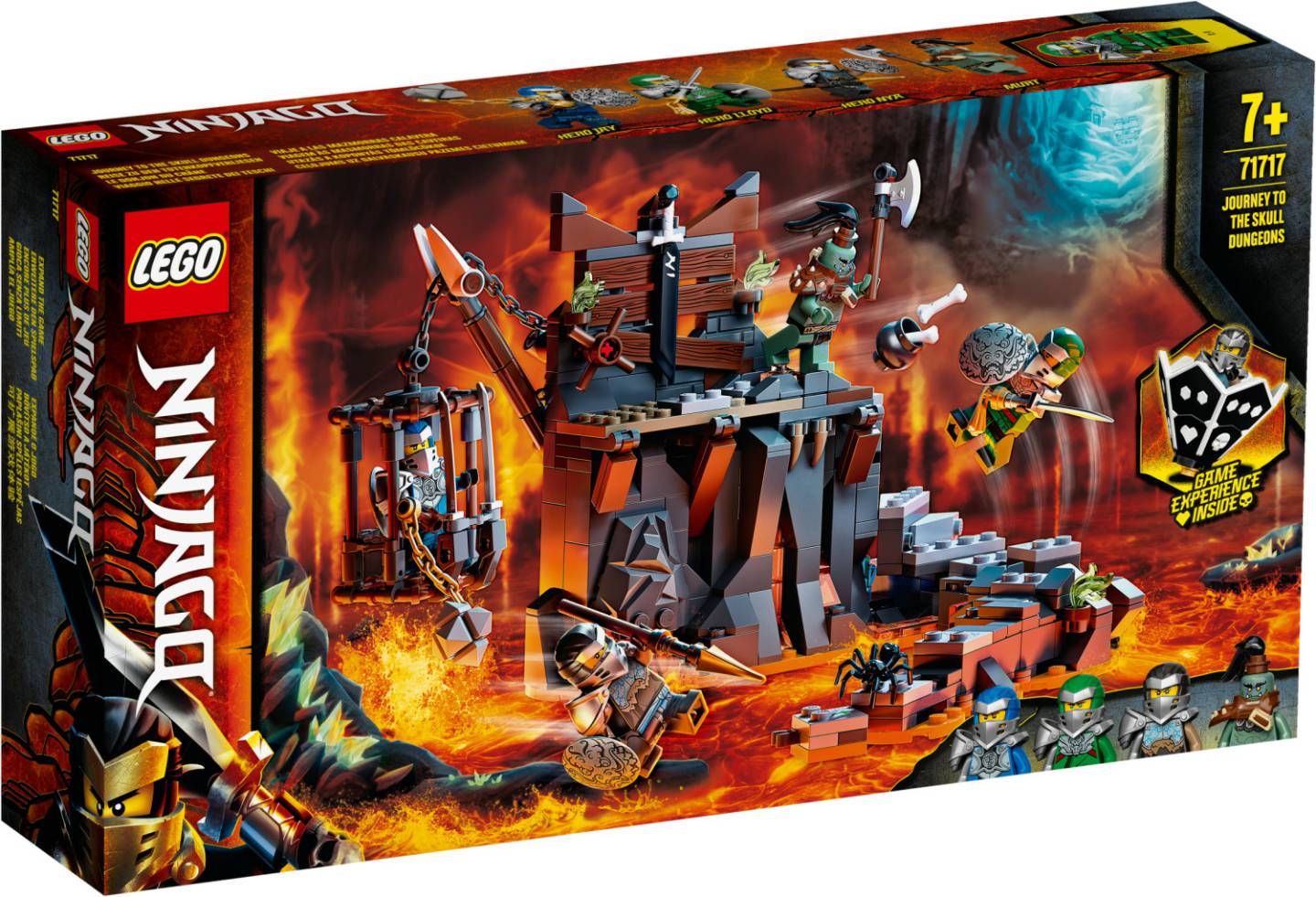 LEGO Ninjago - Reise zu den Totenkopfverliesen (71717) LEGO