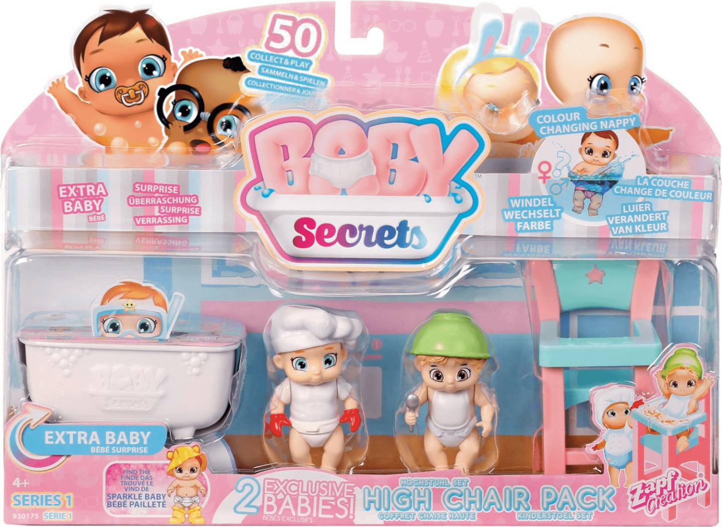 Splash Toys Baby Secrets Playset Splash Toys Baby Secrets PlaysetHigh Chair Pack