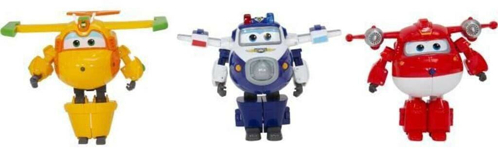 Audley Super Wings Super Charge Transform-A-Bot 3-Pack Sammelfiguren