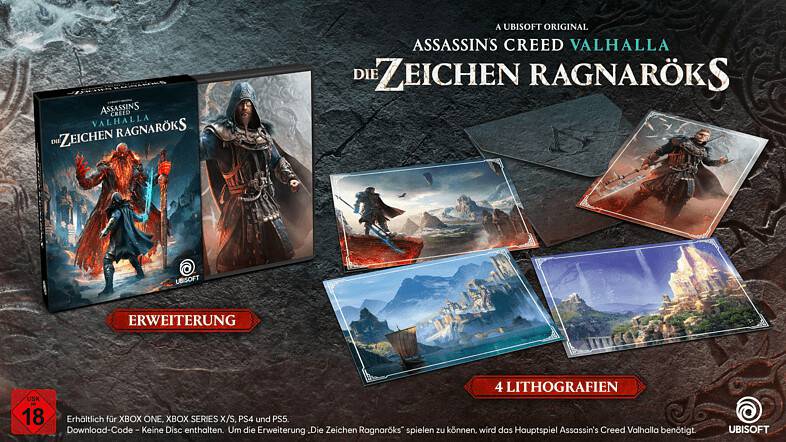 PS4 Spiele Assassin's Creed: Valhalla - Die Zeichen Ragnaröks (Add-On)PS4