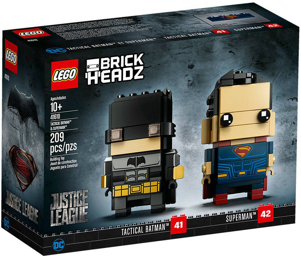 LEGO Brick Headz - Tactical Batman & Superman (41610) LEGO