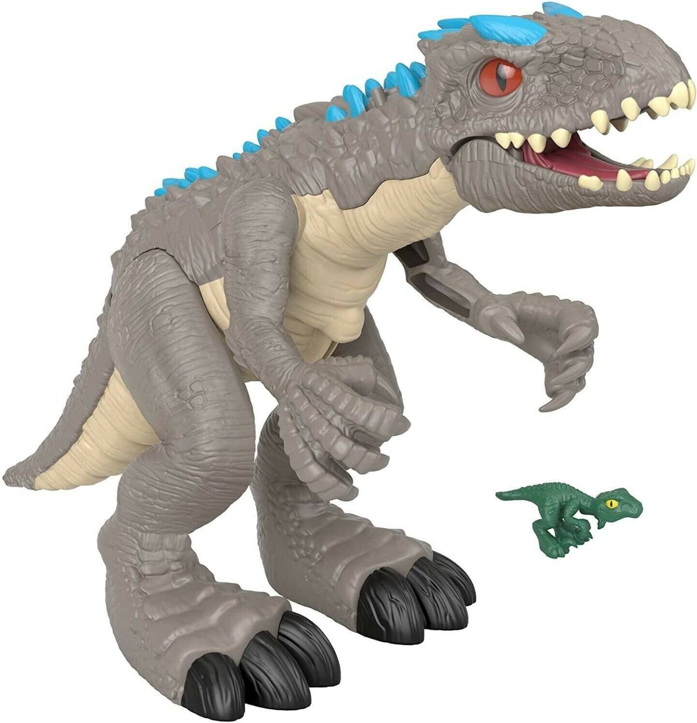 Sammelfiguren Fisher-Price Imaginext Jurassic World Thrashing Indominus Rex