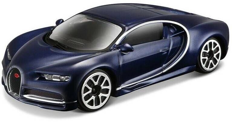 BBurago 1:32 Plus Bugatti Chiron Blue (18-4225) Modellfahrzeuge