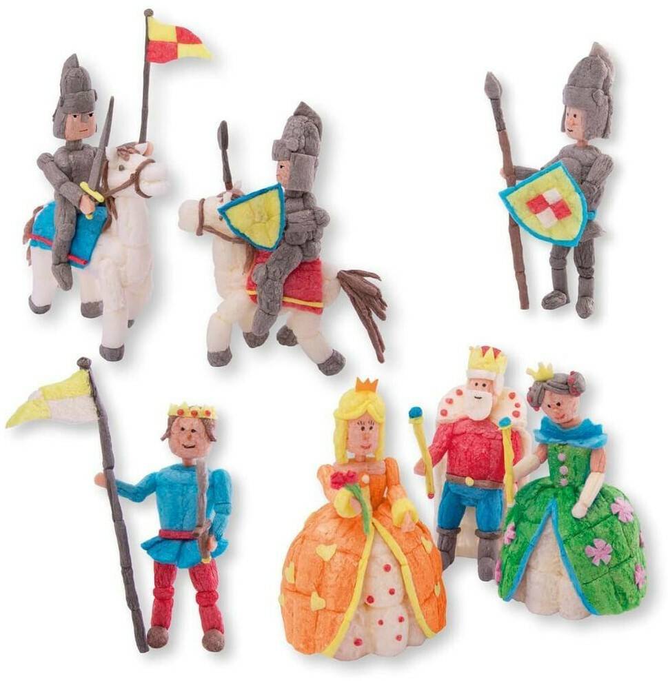 Bastelspiele Folia Magni Classic WORLD Royals - Bastel-Set für Kinder ab 5 Jahren