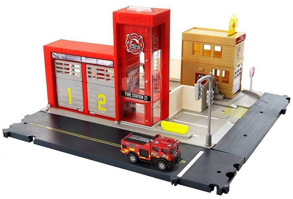 Matchbox Feuerwache Spielset Spielzeug-Fahrzeuge