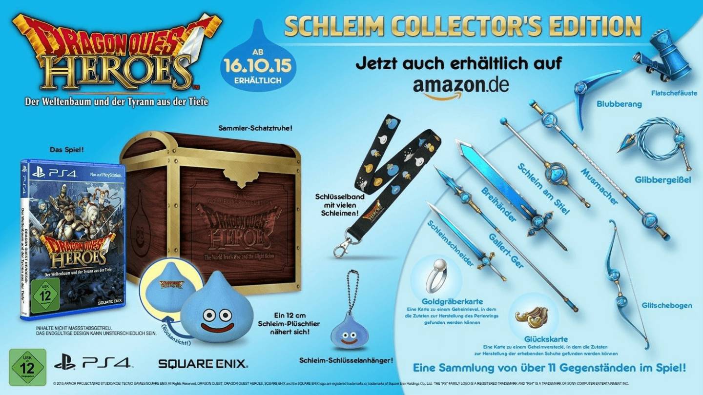 PS4 Spiele Dragon Quest HeroesDer Weltenbaum und der Tyrann aus der Tiefe - Collector's Edition (PS4)