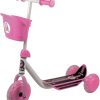 Kinderroller Stiga Mini Kid 3W weiß/rosa