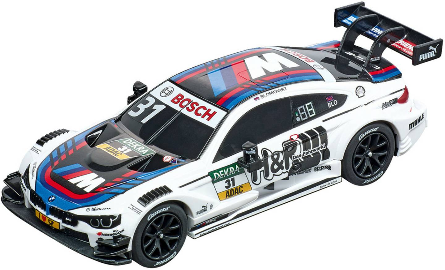 Carrera GO!!! BMW M4 DTM "T. Blomqvist, No. 31" Rennbahnen