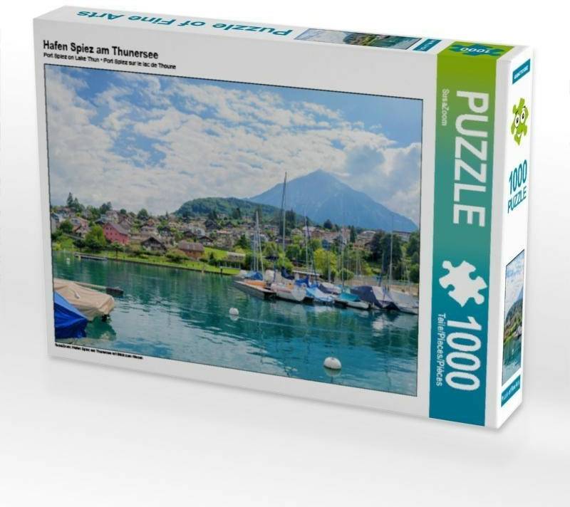 Calvendo Hafen Spiez am Thunersee 1000 Teile [4059477410382] Puzzles