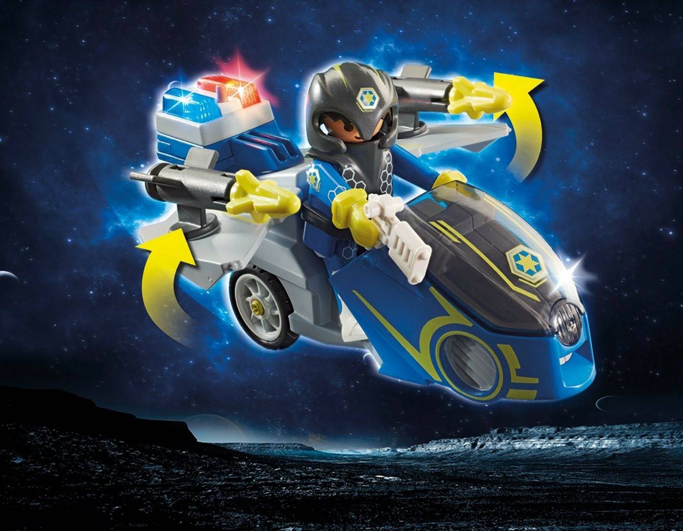 Playmobil Galaxy Police-Bike (70020) Playmobil