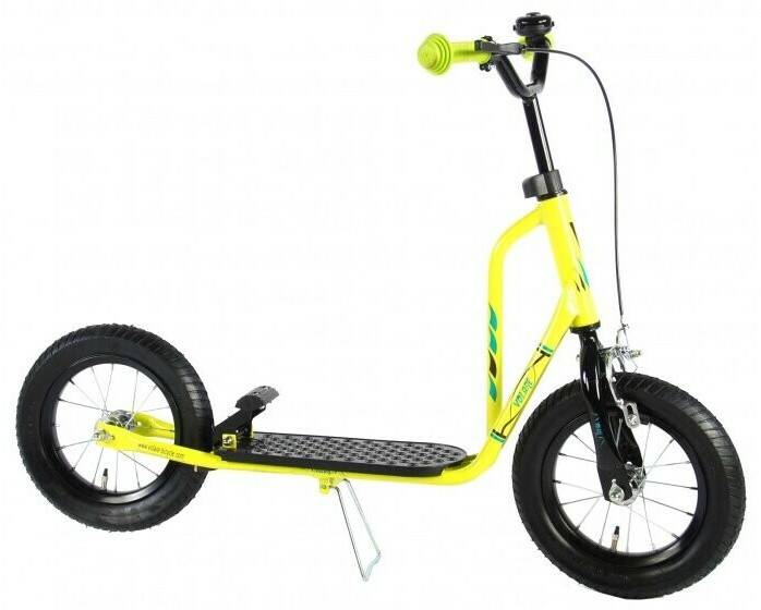 Volare Autoped 12" Junior FußbremseLime Kinderroller