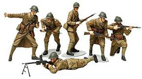 Tamiya Französische Infanterie WWII (35288) Modellbausätze