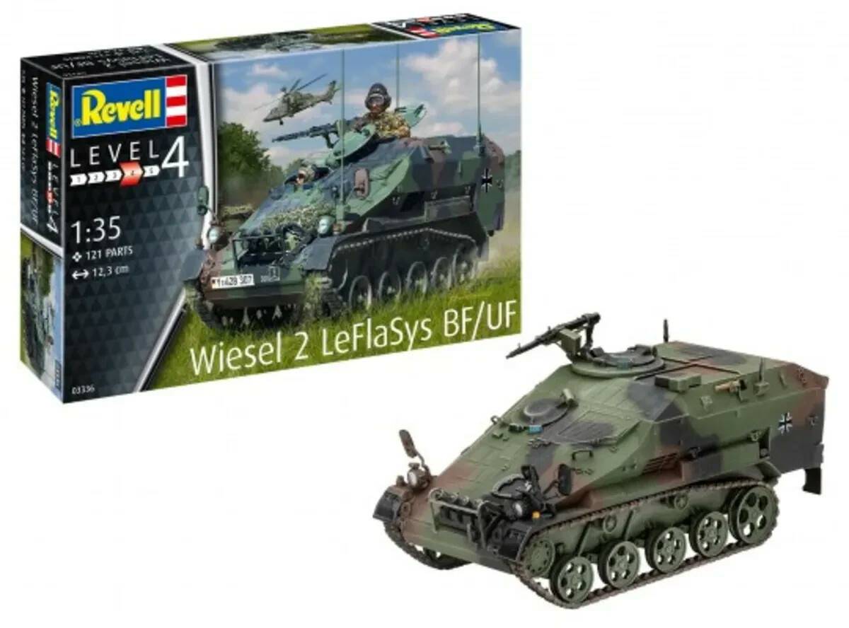 Revell Wiesel 2 LeFlaSys BF/UF (03336) Modellbausätze