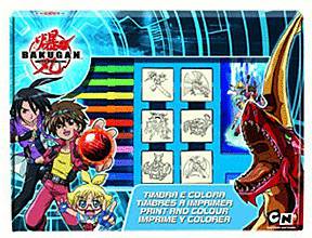 Bastelspiele Noris Bakugan - Großes Stempelspiel