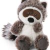 NICI Forest Friends - Waschbär Rauly Raccoon 35cm Schlenker (47344) Kuscheltiere