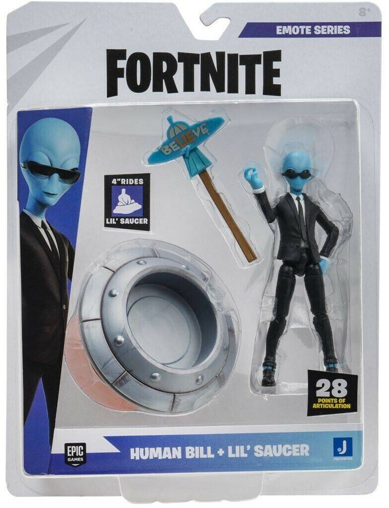 Jazwares Fortnite Emote 10 cm Figure Human Bill Sammelfiguren