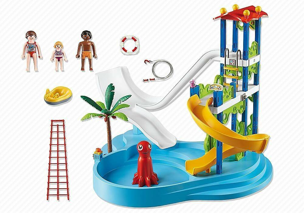 Playmobil Aquapark mit Rutschentower (6669) Playmobil