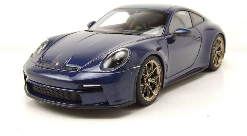 Modellfahrzeuge Norev Porsche 911 992 GT3 Touring 2021 dunkelblau metallic