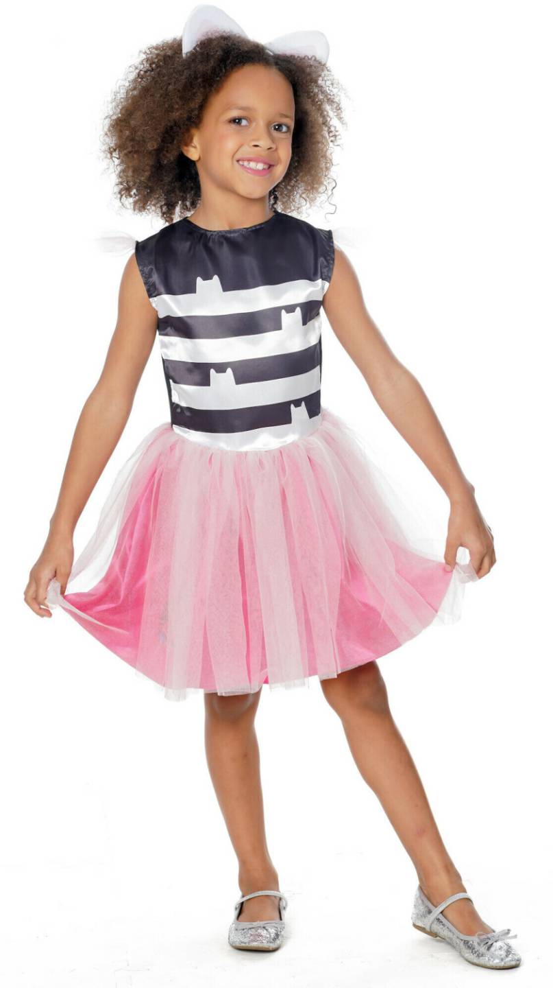 Rubie's Gabby's Dollhouse Kostüm Tutu Kleid mit Haarband Kinderkostüme