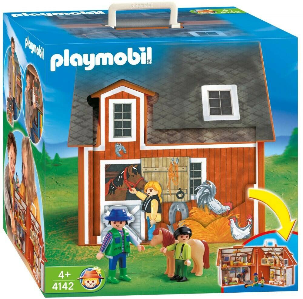 Playmobil Bauernhof Mein Mitnehm-Bauernhof (4142) Playmobil