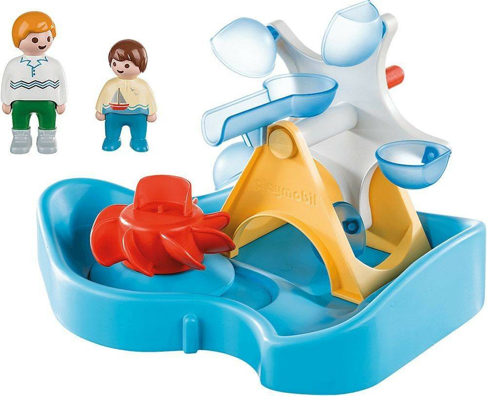 Playmobil 1.2.3 - Aqua Wasserrad mit Karussel (70268) Playmobil