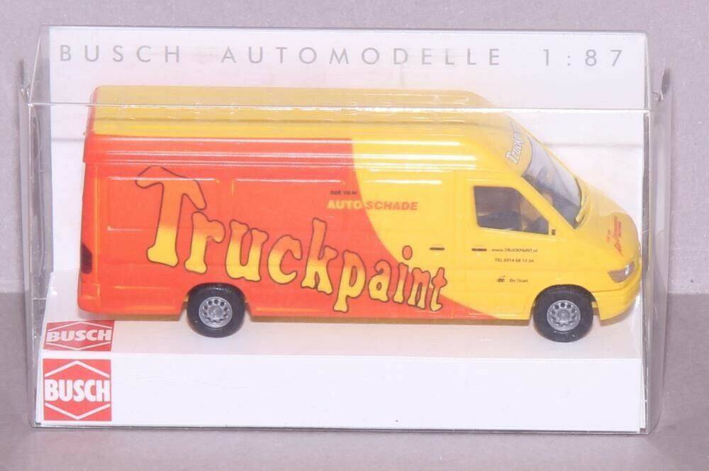 Busch Mercedes-Benz Sprinter Truckpaint 1:87 (47833) Modellfahrzeuge