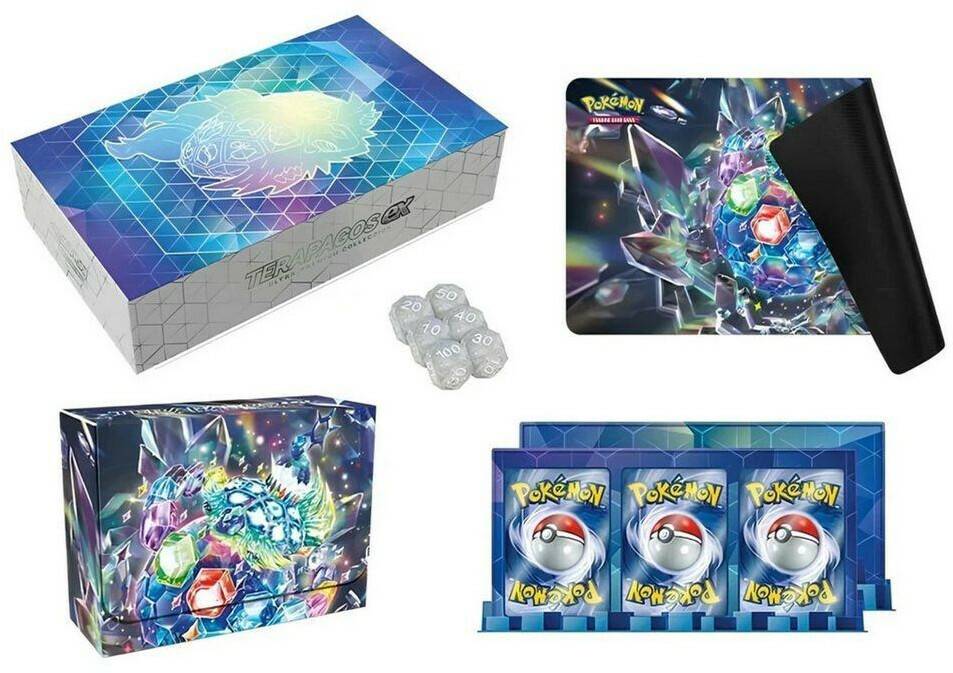 Sammelkarten Pokémon Terapagos-Ex Ultra Premium Kollektion (DE)