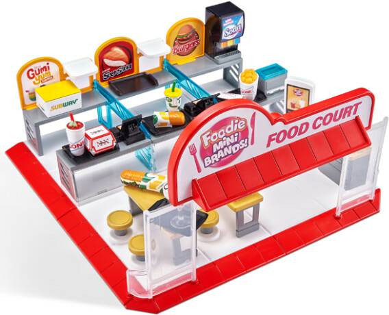 Sammelfiguren ZURU Mini Food Court Playset