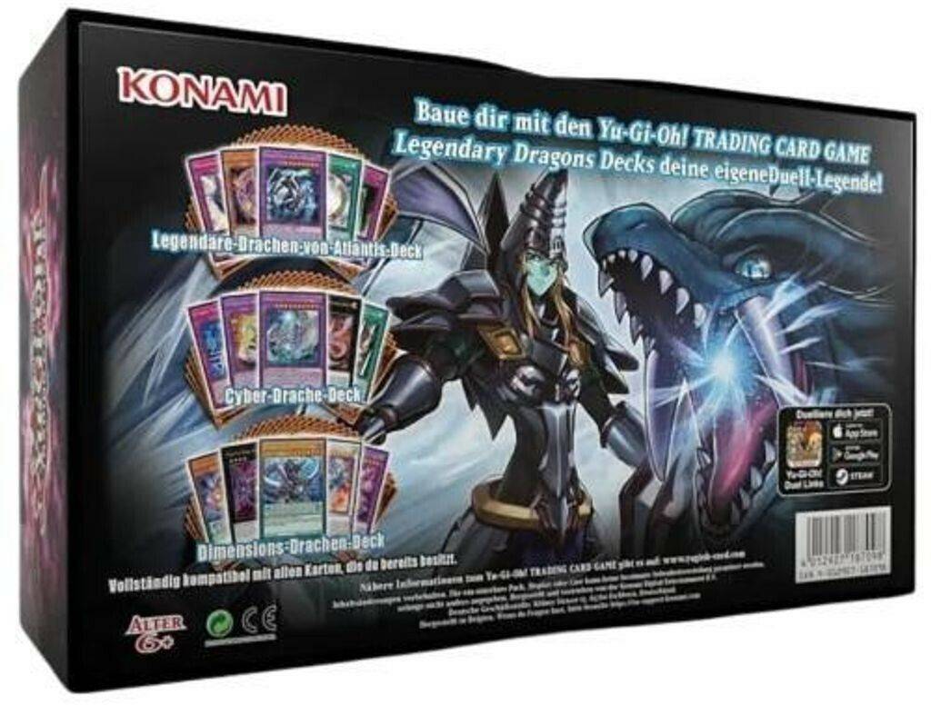 Konami Yu-Gi-Oh Legendary Dragon Decks (DE) Sammelkarten