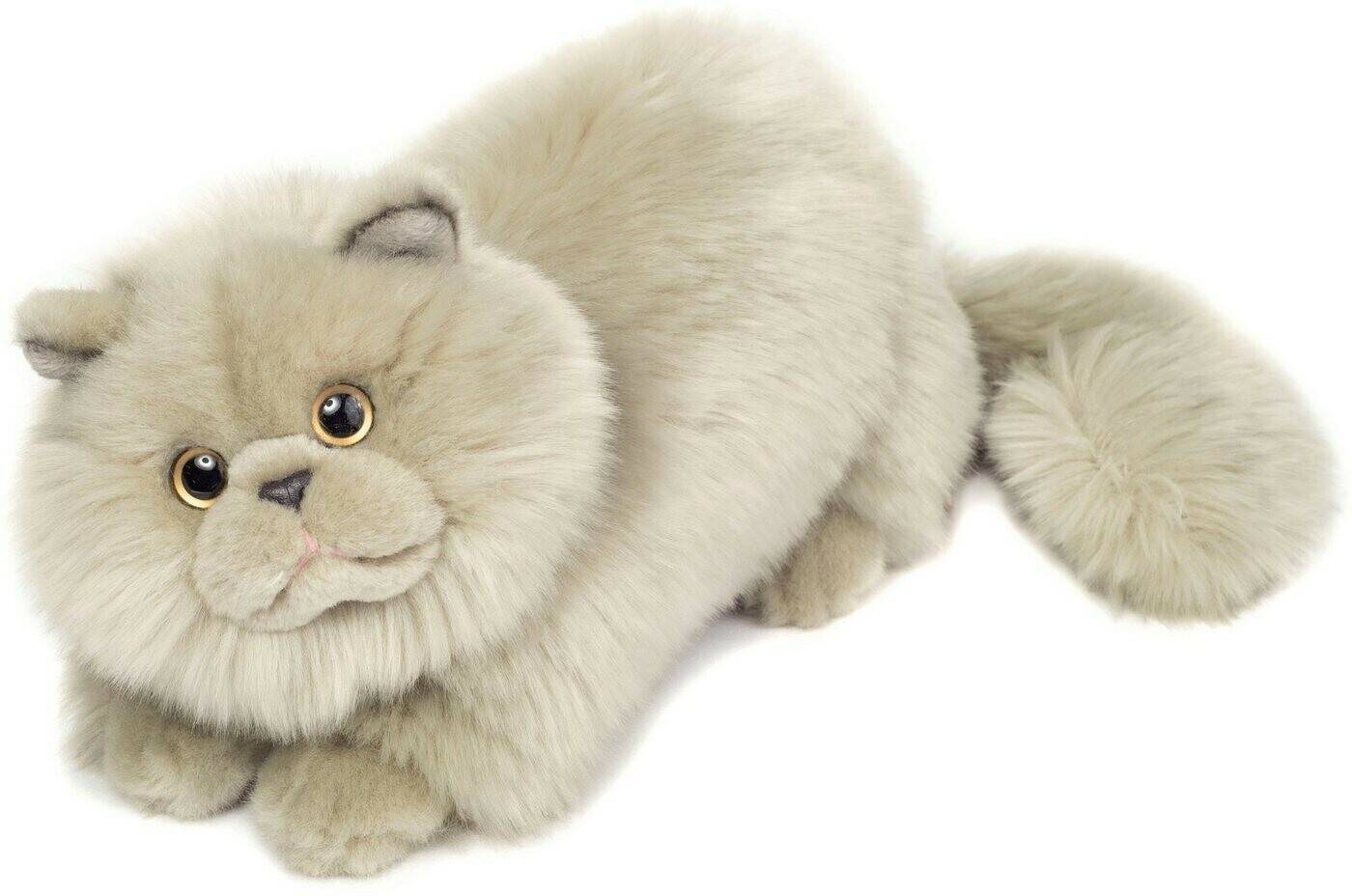 Teddy Hermann Perserkatze 24 cm grau (91839) Kuscheltiere