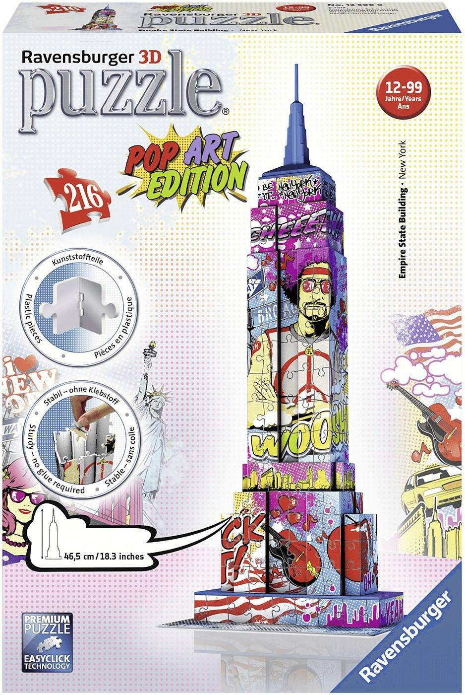 Ravensburger Pop Art Edition - Empire State Building Puzzles