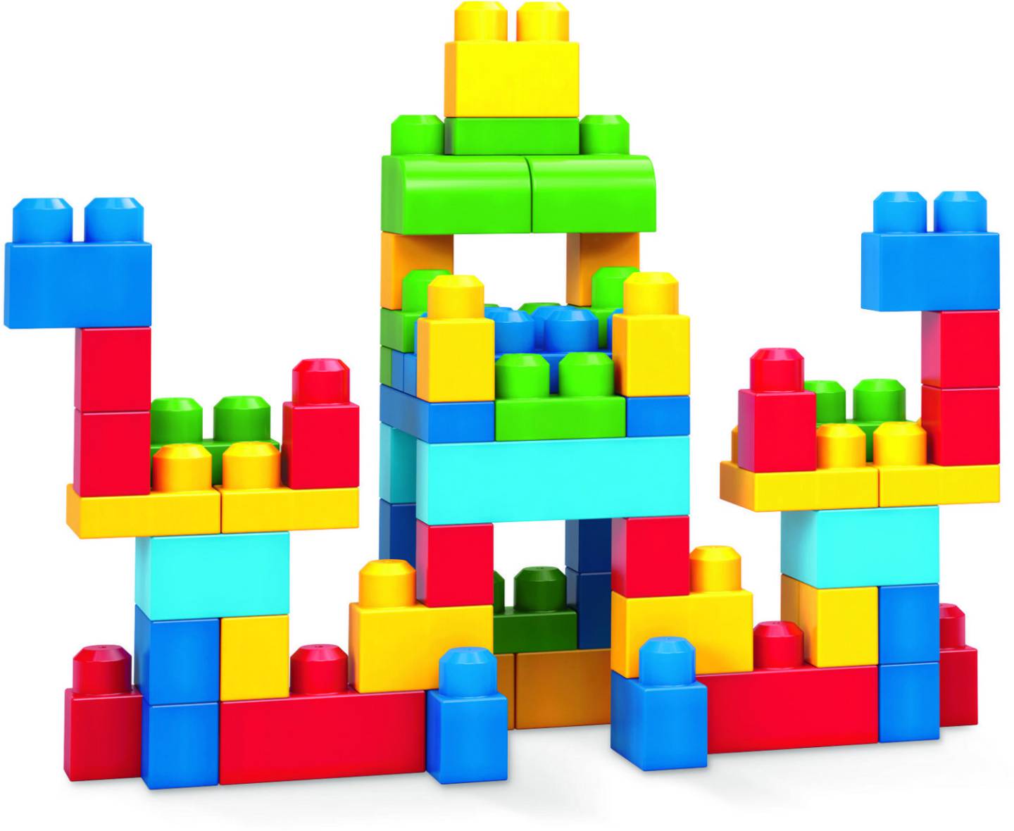 MEGA BLOKS Bausteinebeutel Medium (60 Teile)Bausteinbeutel Grundfarben MEGA BLOKS Bausteinebeutel Medium (60 Teile)