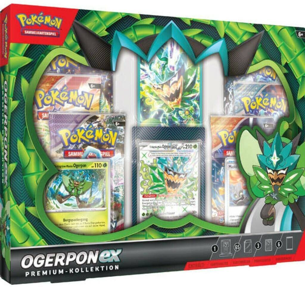 Sammelkarten Pokémon Ogerpon-Ex Premium Kollektion (DE)