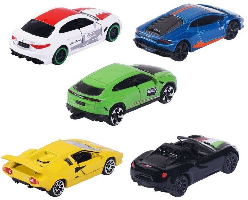 Spielzeug-Fahrzeuge Majorette Dream Cars Italy 5er Pack