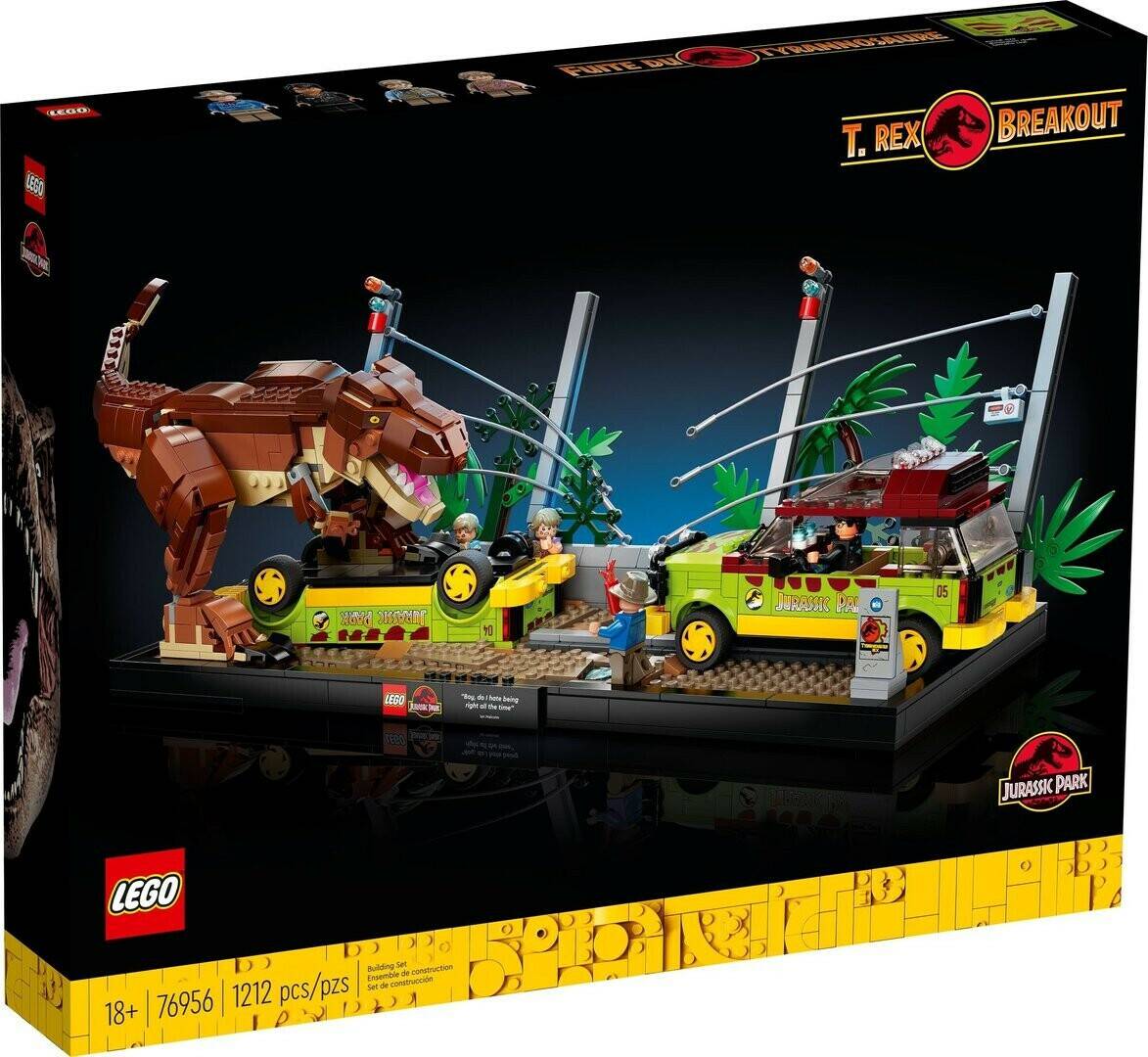 LEGO LEGO Jurassic World - Ausbruch des T. Rex (76956)