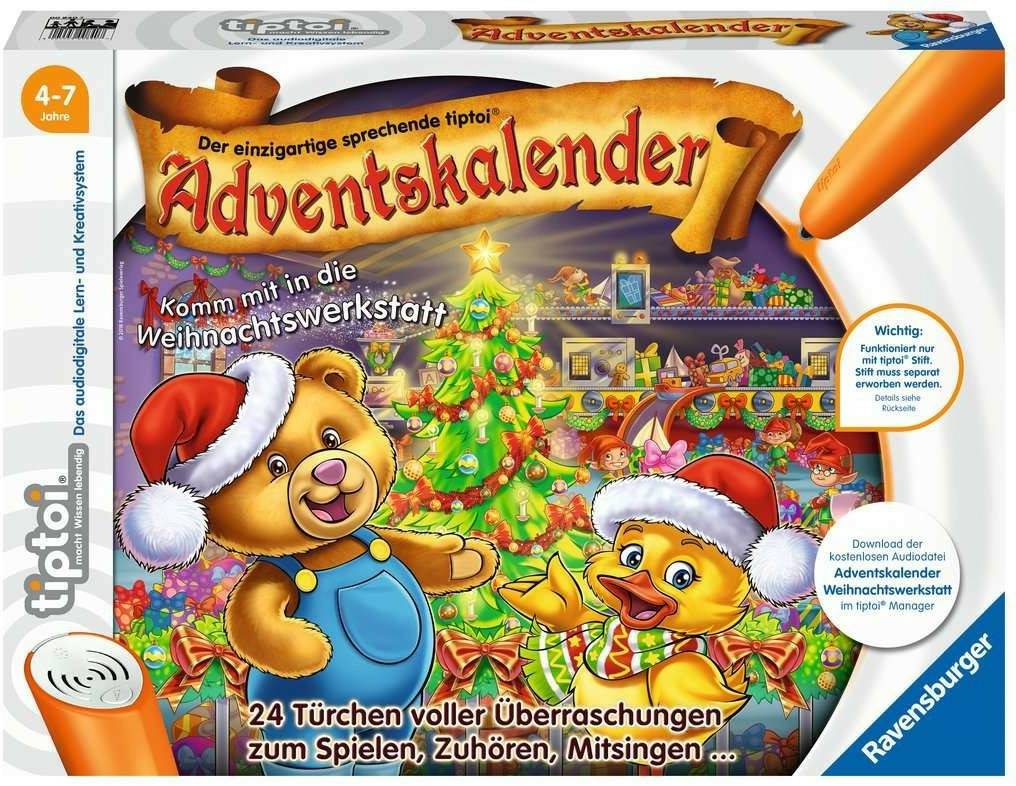 tiptoi Ravensburger tiptoi - Adventskalender - die Weihnachtswerkstatt