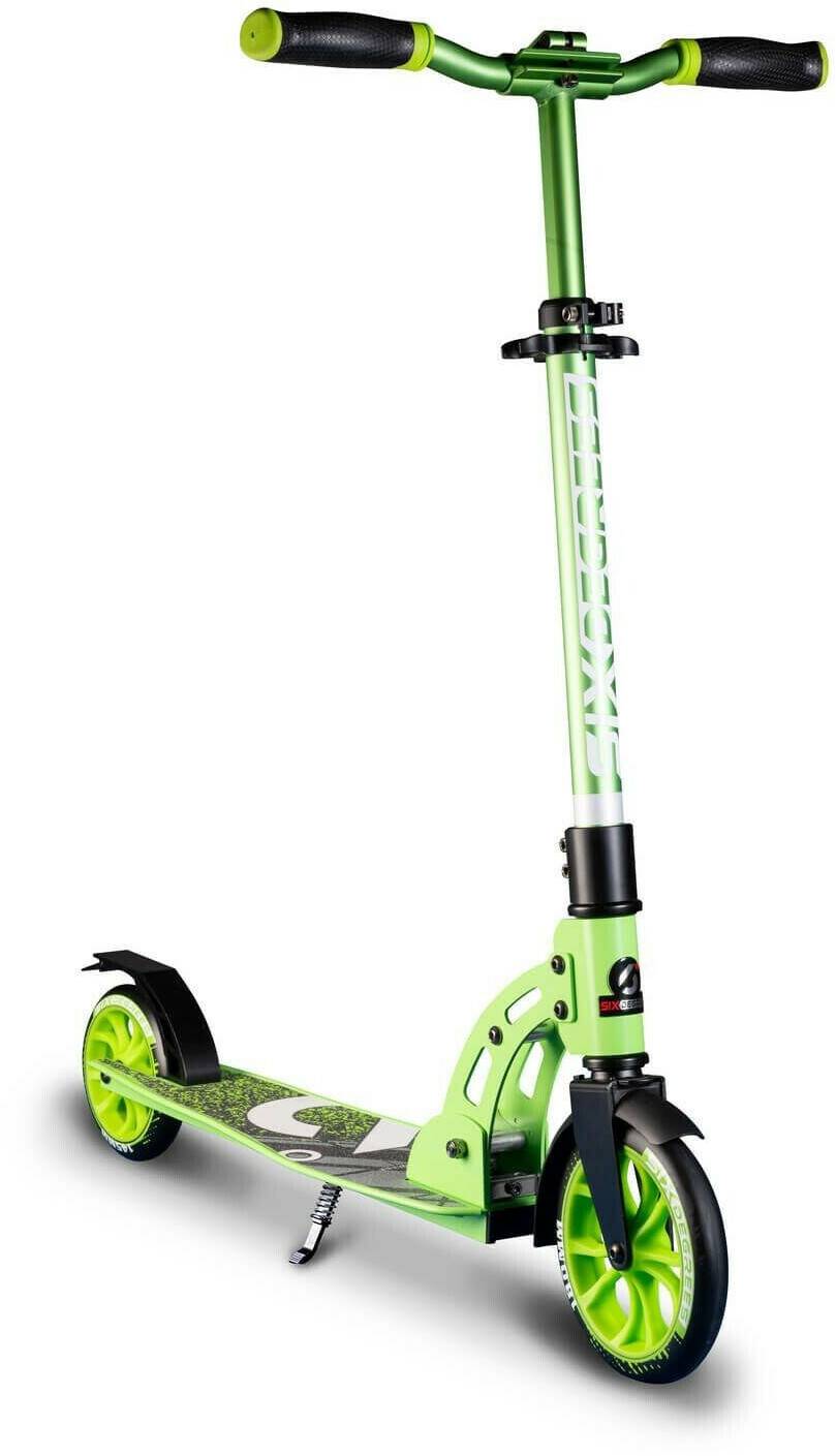 Six Degrees Aluminium Scooter Junior 180/145 mmgrün Kinderroller