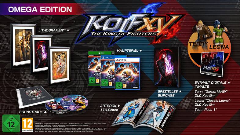 The King of Fighters XVOmega Edition (PS4) PS4 Spiele